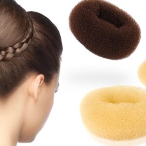 CREPON POUR CHIGNON   Couleur: Blond  Dimensions: 9 x 3.5 cm