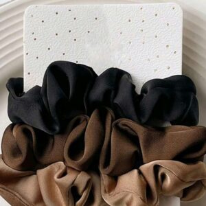 Elastique en satin modèle large - lot par 3