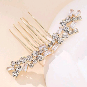 Peigne à cheveu strass
